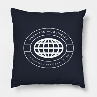 Prestige Worldwide - modern logo Pillow