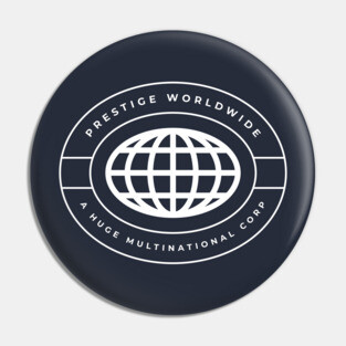 Prestige Worldwide - modern logo Pin