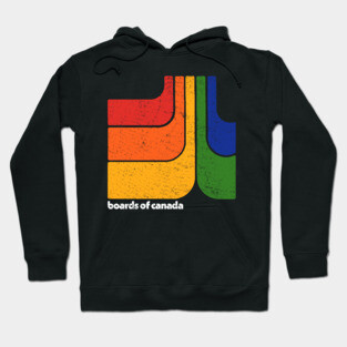 Retro 70s Style Boards Of Canada Fan Art Hoodie