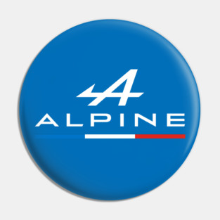 Alpine F1 Team Tricolore Pin