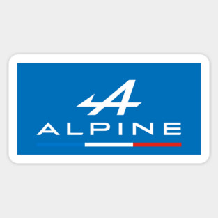 Alpine F1 Team Tricolore Sticker