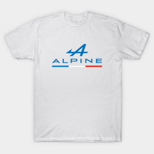 Alpine F1 Tricolore (White) T-Shirt