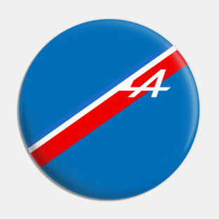 Alpine Tricolore Stripe Pin