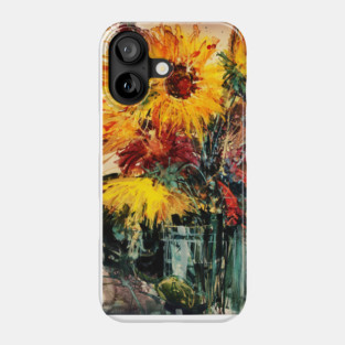 Loose Floral Watercolor #04 Phone Case