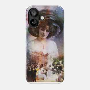 Collage Art  Geneviève Lantelme Phone Case