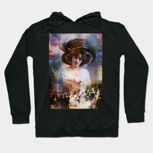 Collage Art  Geneviève Lantelme Hoodie
