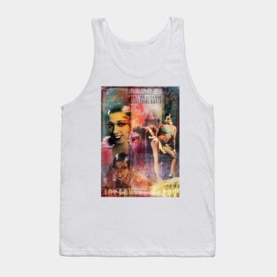 Collage Art Josephine Baker Tank Top