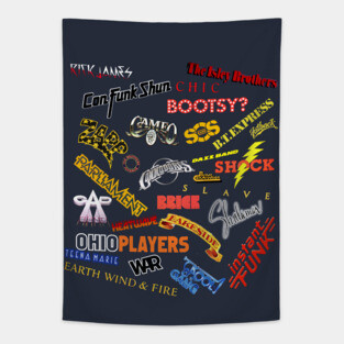 Just A Little Funk Tapestry