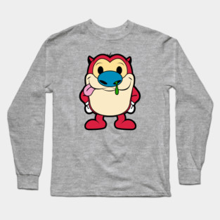 Cute Stimpy Long Sleeve T-Shirt