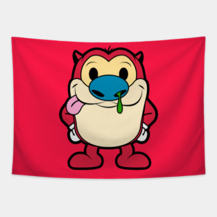 Cute Stimpy Tapestry