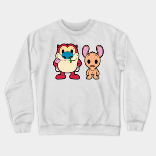 Cute Ren and Stimpy Crewneck Sweatshirt