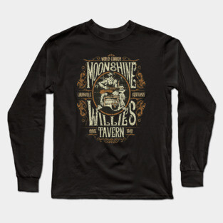 Moonshine Willie's Tavern 1948 Long Sleeve T-Shirt