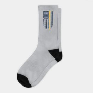 Brewer Flag Socks