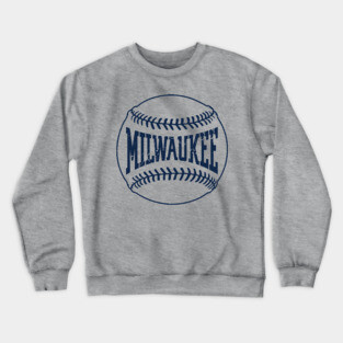 Milwaukee Baseball Crewneck Sweatshirt