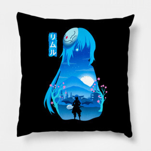 Rimuru Tempest Negative Space Pillow