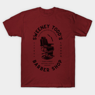 Sweeney | Barber Shop Logo T-Shirt