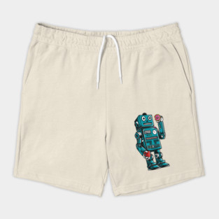 Robot Mornings With Coffee And A Donut Shorts