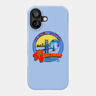 Slide Into San Francisco with Sliders Azure Gate Bridge Phone Case