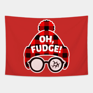 Oh Fudge A Christmas Story Tapestry