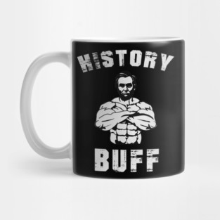 Abraham Lincoln The Swole History Buff Funny Pun Mug