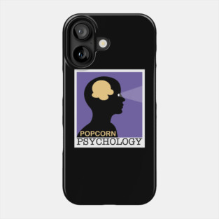Popcorn Psychology Purple Logo Phone Case