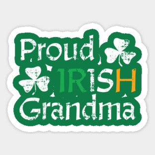 Proud Irish Grandma Sticker