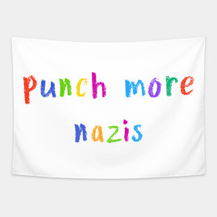 punch more nazis Tapestry