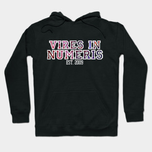 Space Galaxy Vires in Numeris Cryptocurrency Hoodie