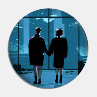 Fight Club Last Scene Pin
