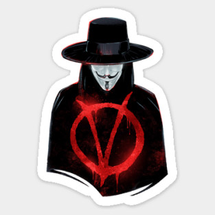 Vendetta Sticker