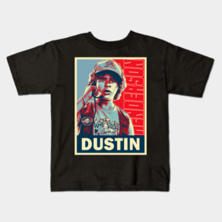 Dustin Henderson Kids T-Shirt
