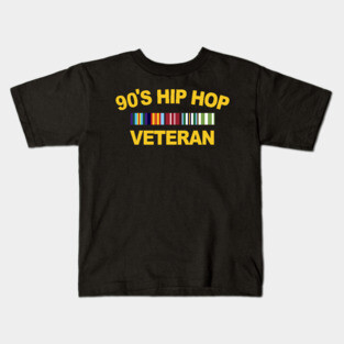 90's Hip Hop Veteran Kids T-Shirt