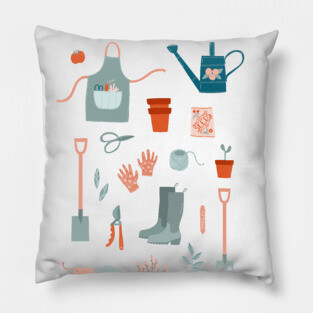 Gardening Things Pillow