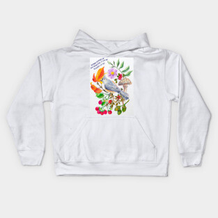 Autumn Reminds Us How Beautiful It Can Be To Let Go Kids Hoodie
