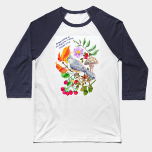 Autumn Reminds Us How Beautiful It Can Be To Let Go Baseball T-Shirt