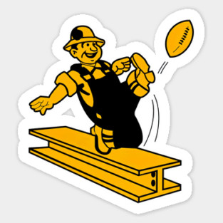 1962 Steelers "Steely McBeam" Magnet