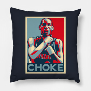 Reggie Miller Obama Hope Choke Pillow