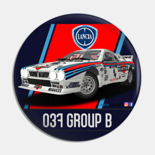 Lancia 037 GroupB Pin