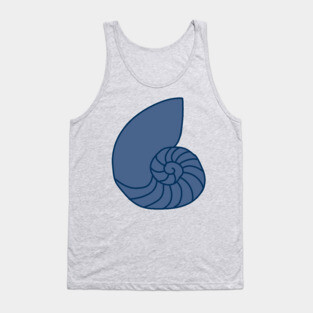 Blue Shell Tank Top