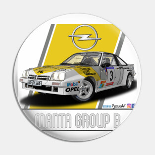 Opel Manta Group B Pin