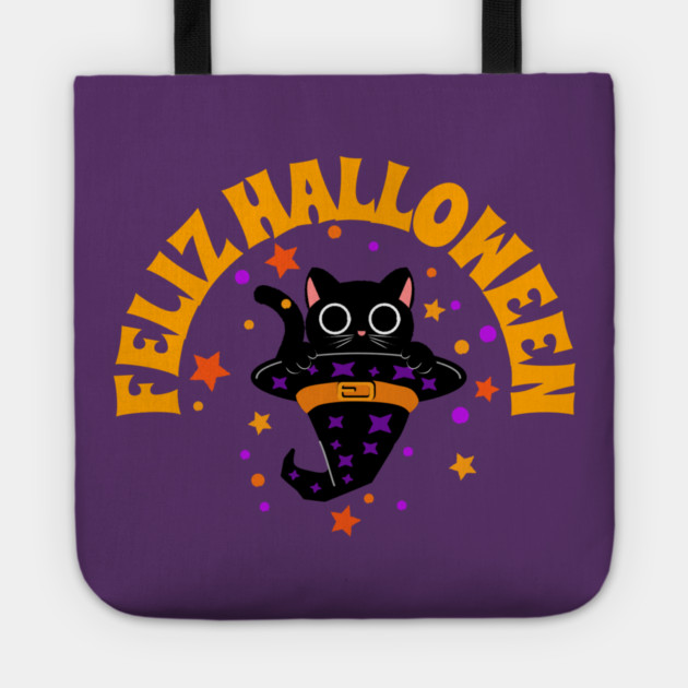 Feliz Halloween Tote by MCALTees