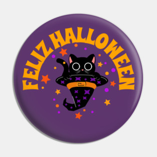 Feliz Halloween Pin