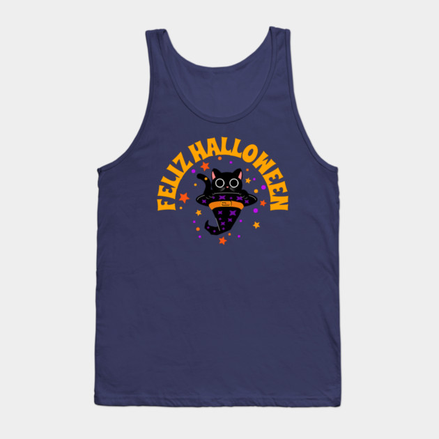 Feliz Halloween Tank Top by MCALTees