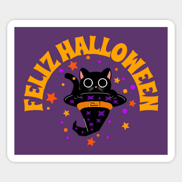 Feliz Halloween Sticker by MCALTees