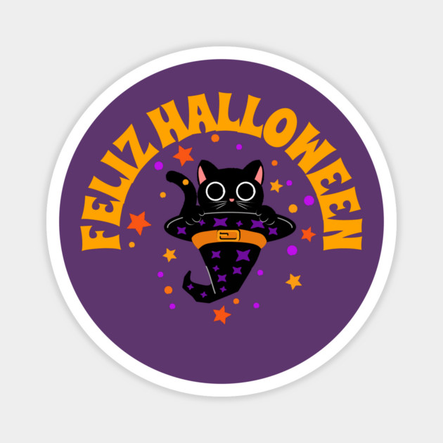Feliz Halloween Magnet by MCALTees