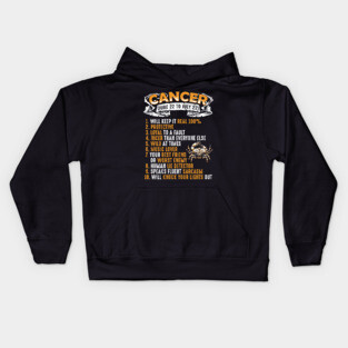 Horoscope: Cancer Kids Hoodie