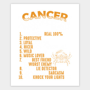 Horoscope: Cancer Sticker