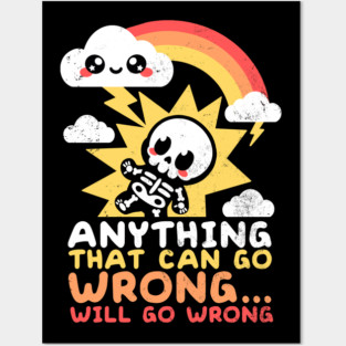 Murphy's law Posters and Art