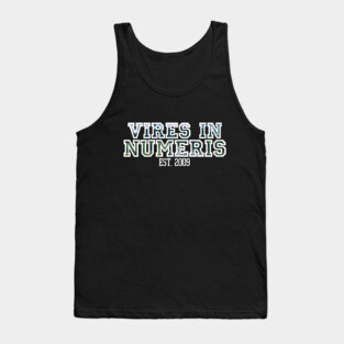 Road in Mountains Vires in Numeris Cryptocurrency Bitcoin Tshirt Tank Top