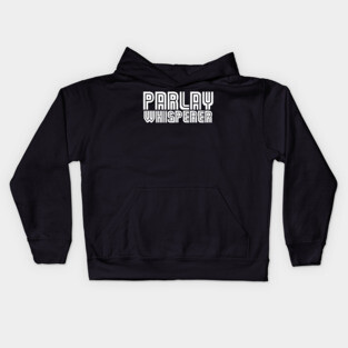 Parlay Whisperer Kids Hoodie